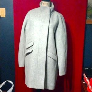Elegant Gray Women's Coat
